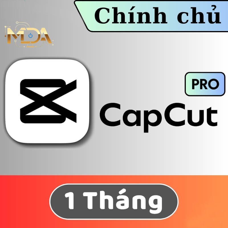Tài khoản Capcut Pro 1 tháng (Chính Chủ)