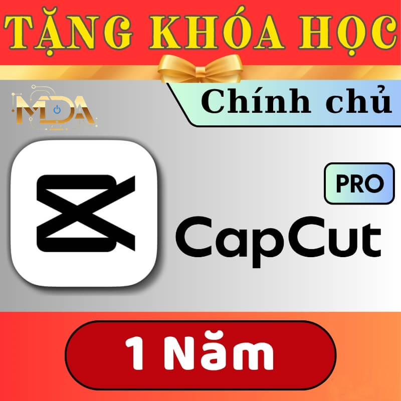 Tài khoản Capcut Pro 1 năm (Chính chủ) | Loại Tốt Nhất
